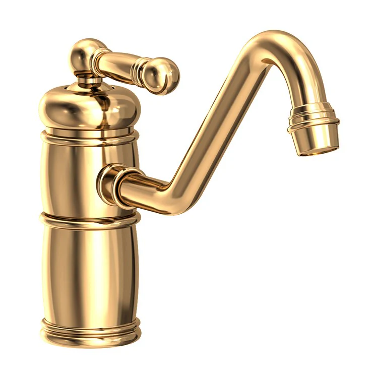 Kitchen Faucet Nadya 1 Lever ADA English Bronze Spout Height 5-11/16 Inch Spout Reach 9-11/16 Inch 1.8 Gallons per Minute - Frankwebs