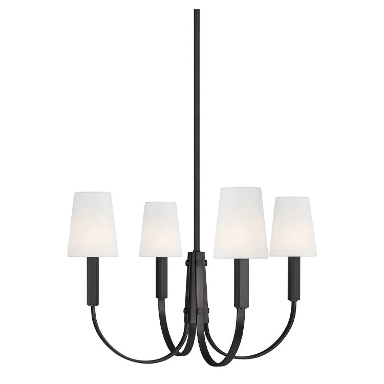 Logan Four-Light Chandelier by Thomas O'Brien - Frankwebs