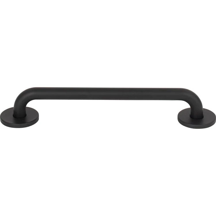 Drawer Pull Atlas Dot Matte Black Zinc Alloy 6-5/16 Inch 6-3/4 x 7/16 Inch - Frankwebs