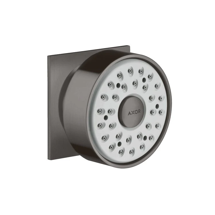 Body Spray Starck Brushed Black Chrome Round with Square Escutcheon 2-1/2 Inch 1 Function 2.5 Gallons per Minute 1/2