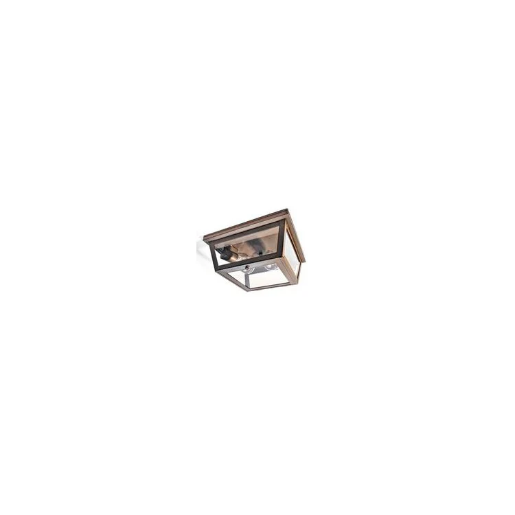 Williams Two-Light Outdoor Flush Mount Ceiling Fixture - Frankwebs
