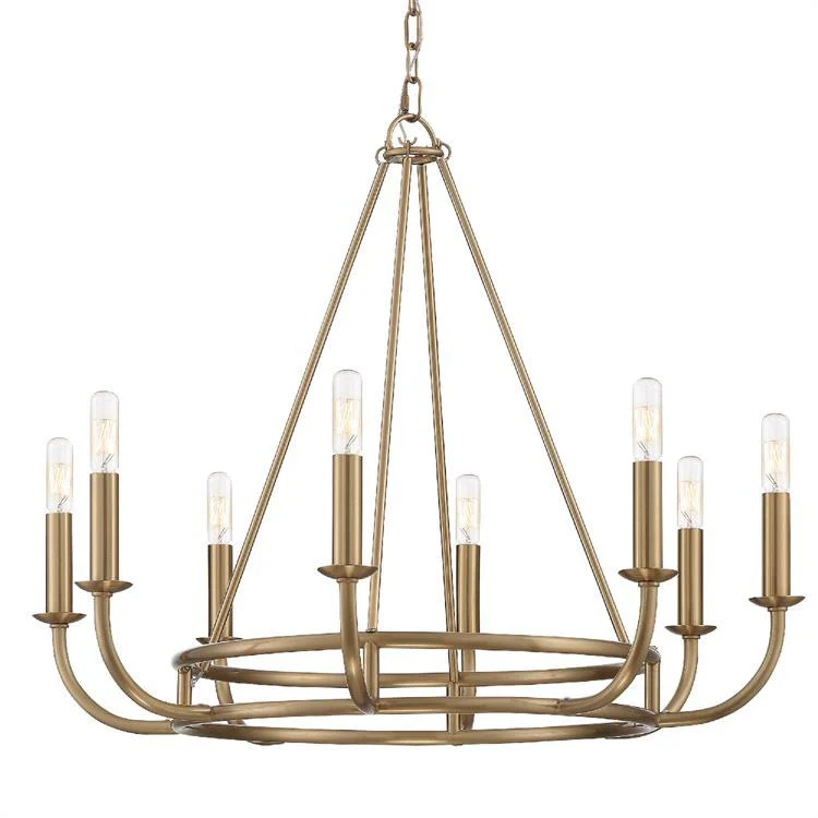 Bailey Eight-Light Chandelier - Frankwebs