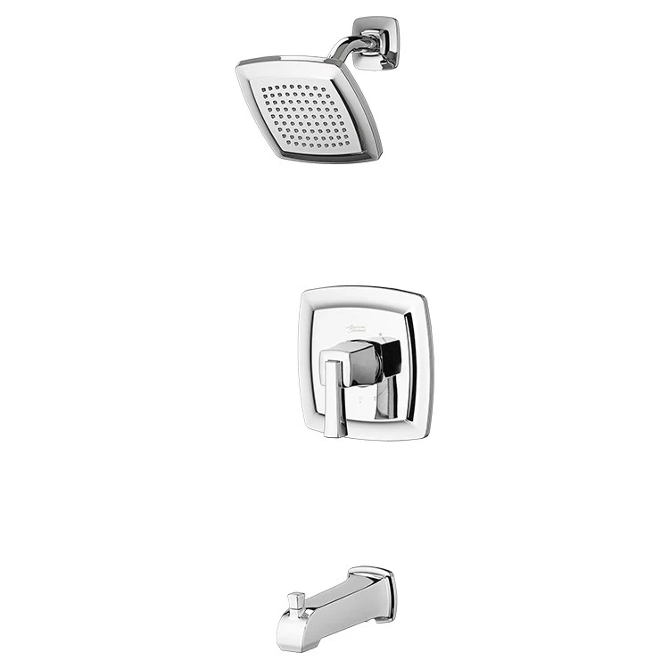 Townsend Pressure Balance Tub/Shower Valve Trim with Cartridge and Water-Saving Shower Head - Frankwebs