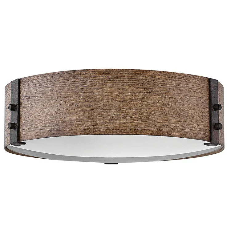 Sawyer Three-Light LED Flush Mount Ceiling Fixture - Frankwebs