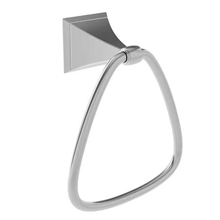 Towel Ring Joffrey 6-1/4 Inch Triangular Closed Satin Bronze PVD Brass 3-1/4 Inch - Frankwebs