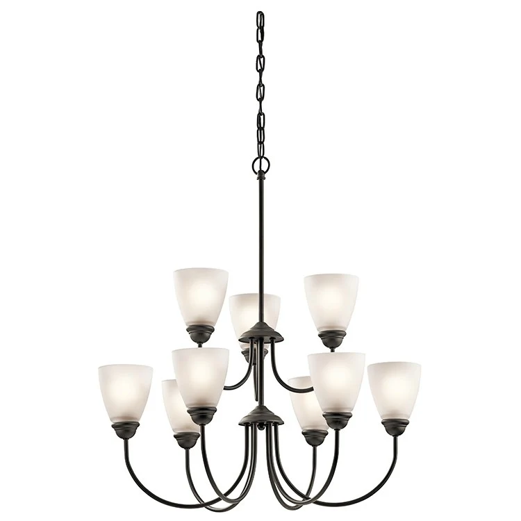 Jolie Nine-Light Two-Tier Chandelier - Frankwebs