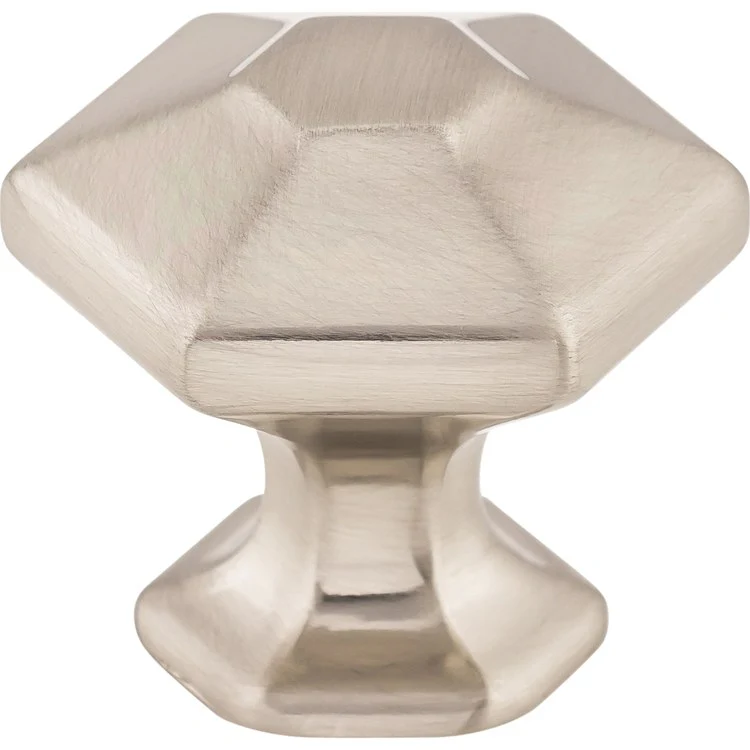 Knob Transcend Spectrum Brushed Satin Nickel Zinc Alloy 1-1/8 Inch - Frankwebs