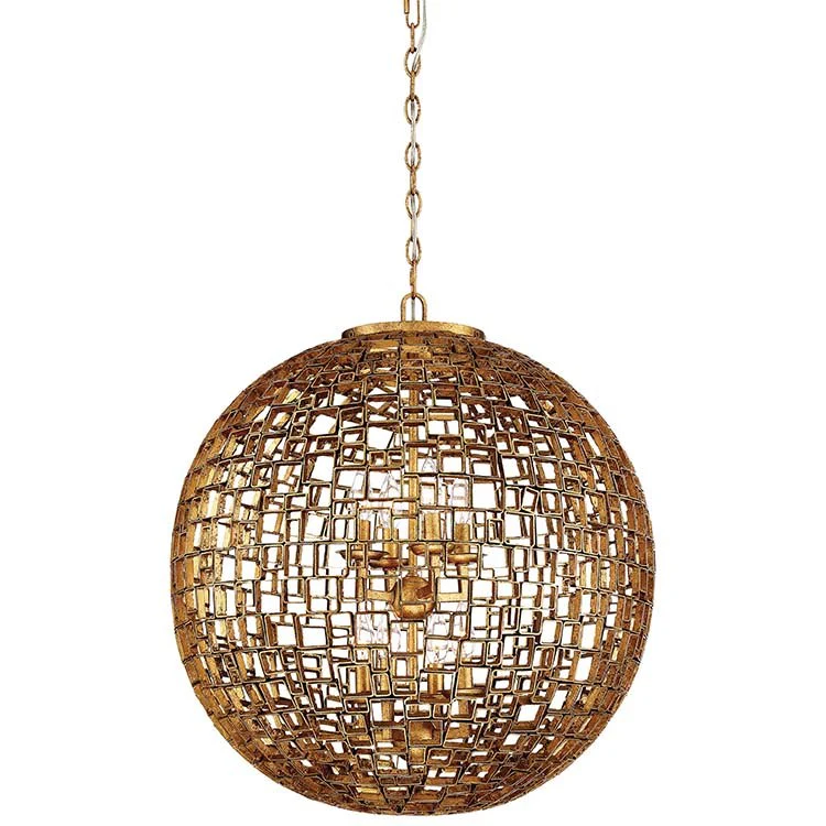 Abbondanza Eight-Light Globe Chandelier - Frankwebs