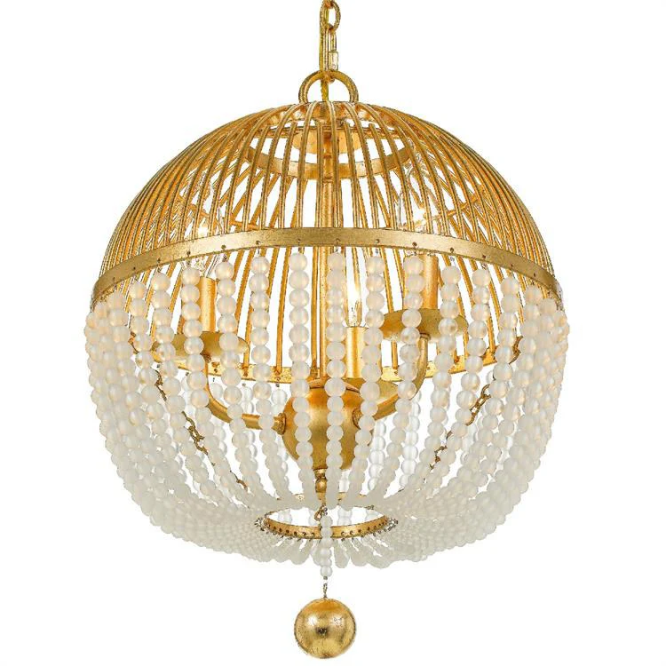 Duval Three-Light Chandelier - Frankwebs