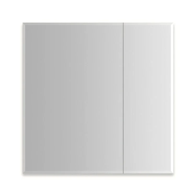 Medicine Cabinet M Series Reserve 30 x 30 x 6 Inch 2 Doors Mirrored Beveled Edge/Electric - Frankwebs