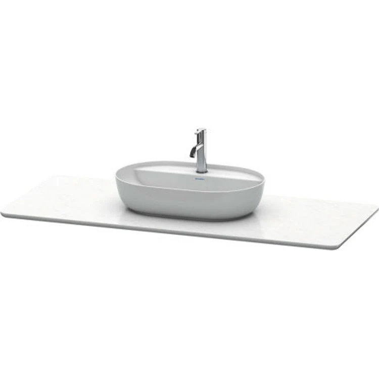 Lavatory Console Luv Sand Single Basin 54-3/4 x 23-3/9 Inch Quartz - Frankwebs