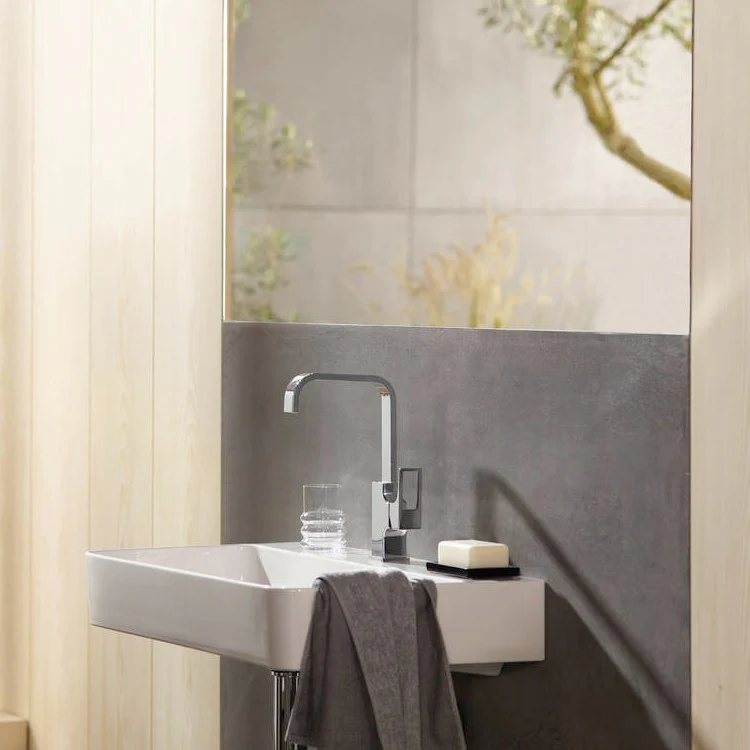 Metropol 230 Single Handle Swivel Spout Bathroom Faucet without Drain - Frankwebs