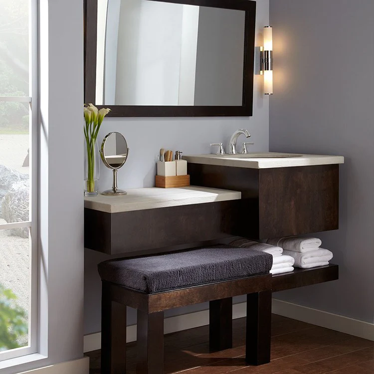 Silas Two Handle Widespread Bathroom Faucet with Drain - Frankwebs