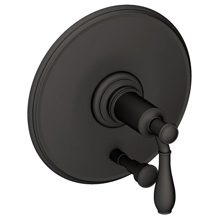 Ithaca Pressure Balance Tub/Shower Valve Trim Only with Lever Handle - Antique Brass - Frankwebs