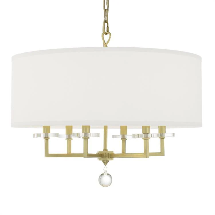Paxton Six-Light Chandelier - Frankwebs