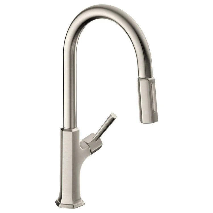 Kitchen Faucet Locarno Magnetic Docking 1 Lever ADA Chrome Pull Down 2 Function 150 Degree Swivel 8-7/8 Inch 1.75 Gallons per Minute - Frankwebs
