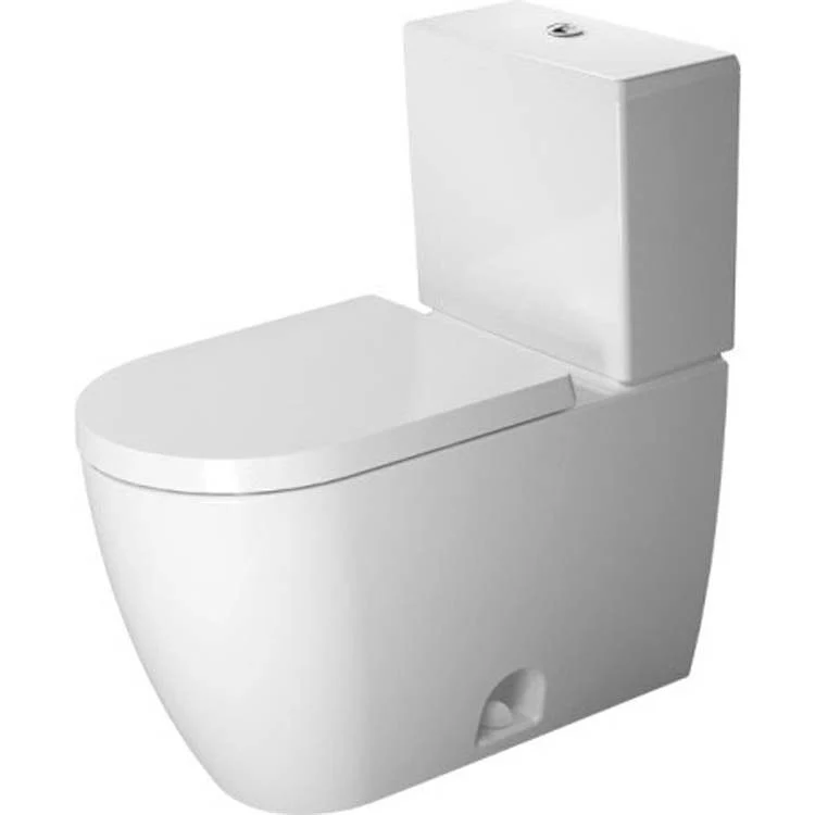 Toilet ME by Starck 2 Piece Less Tank White Elongated 17-1/8 Inch 1.32 Gallons per Flush Dual Siphon Flush - Frankwebs