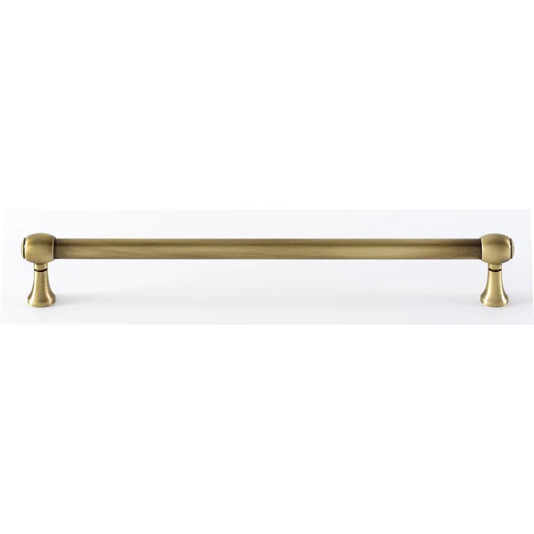 Pull Royale Polished Brass 8 Inch 8-3/4 Inch 1-1/4 Inch - Frankwebs