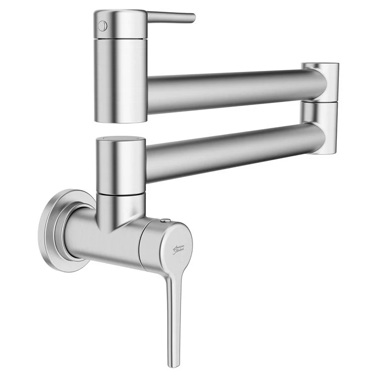 Studio S Wall-Mount Pot Filler Kitchen Faucet - Matte Black - Frankwebs