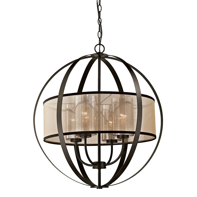 Diffusion Four-Light Globe Chandelier - Frankwebs