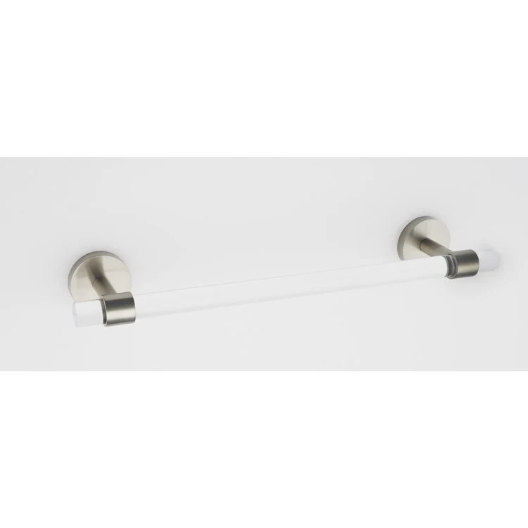Towel Bar Contemporary Acrylic Bath 24 Inch Satin Brass 2-15/16 Inch - Frankwebs