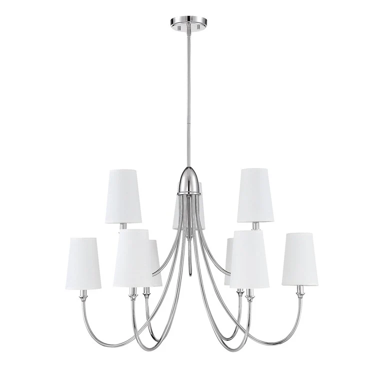 Cameron Nine-Light Chandelier - Frankwebs