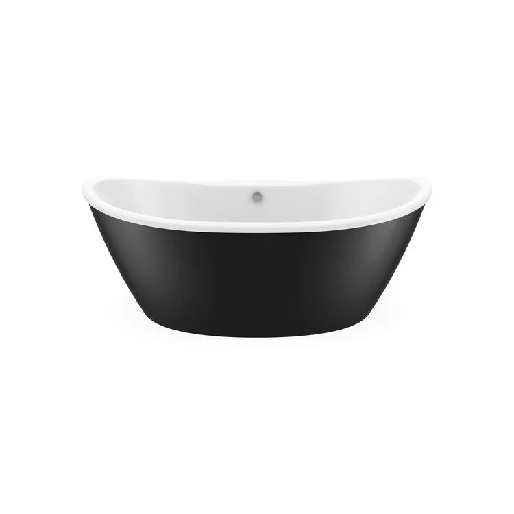 Freestanding Tub Delsia 66 x 36 Inch White Center Oval - Frankwebs