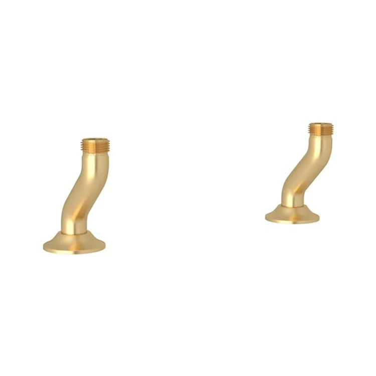 Deck Union Georgian Era English Gold 3/8IN Female Compression Brass for Bridge Faucet - Frankwebs