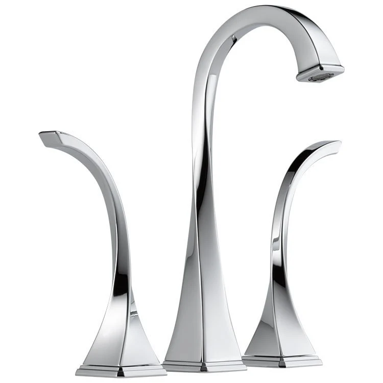 Virage Two Handle Widespread Vessel Sink Bathroom Faucet with Grid Strainer - Frankwebs