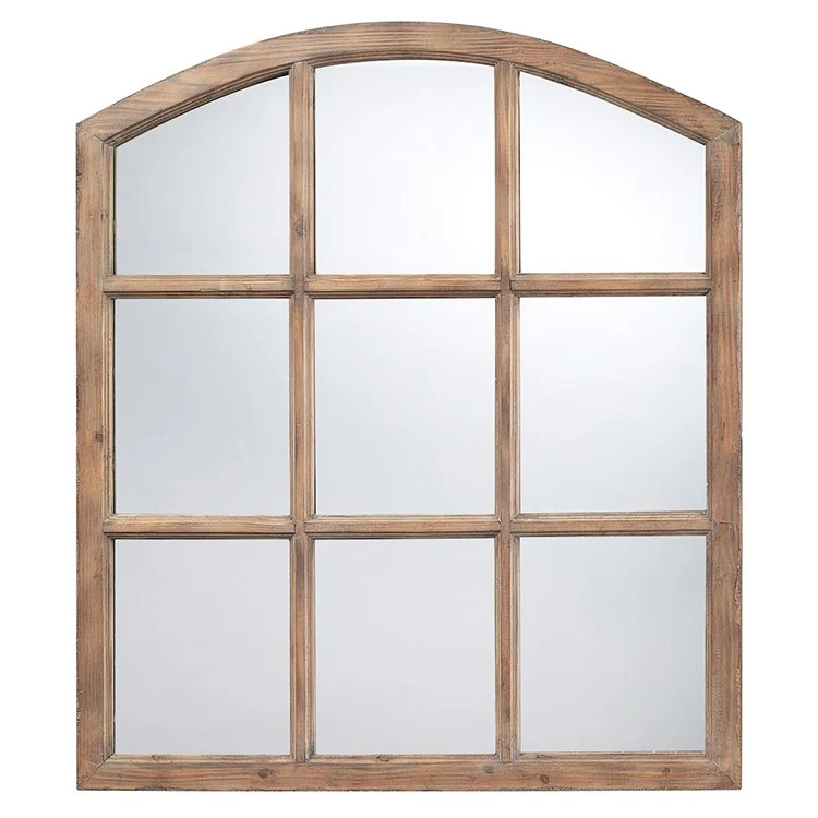 Union Faux Window Wall Mirror - Frankwebs