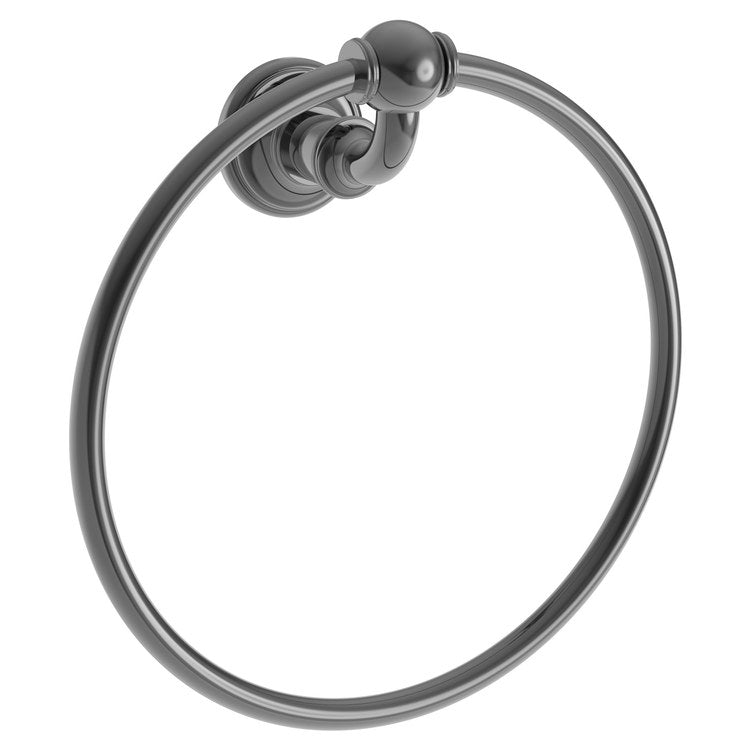 Towel Ring Ithaca 8-1/4 Inch Closed French Gold PVD Brass 3-1/4 Inch - Frankwebs