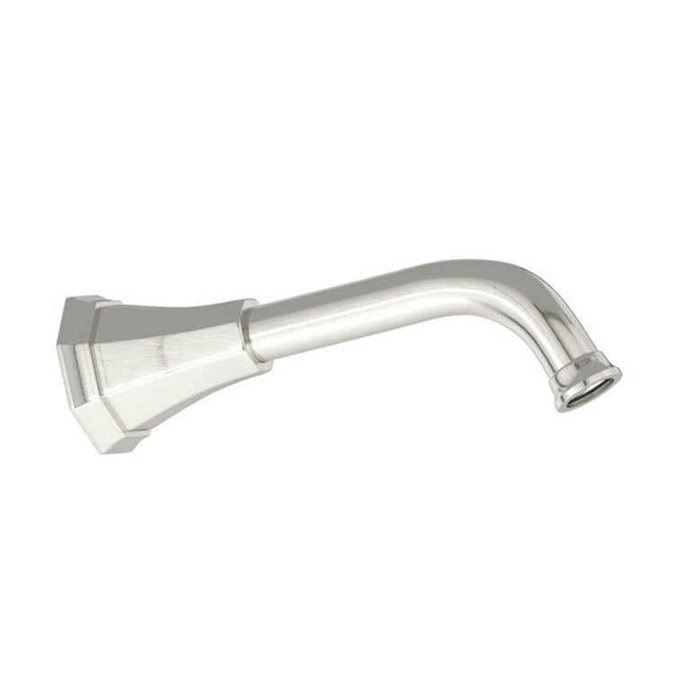 Shower Arm Deco Satin Nickel 7 Inch 1/2 Inch FNPT Inlet & 1/2 Inch Male NPSM Outlet Brass Wall Mount - Frankwebs