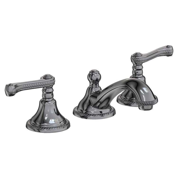 Amisa Two Handle Widespread Bathroom Faucet with Cross Handles with Drain - Antique Copper - Frankwebs
