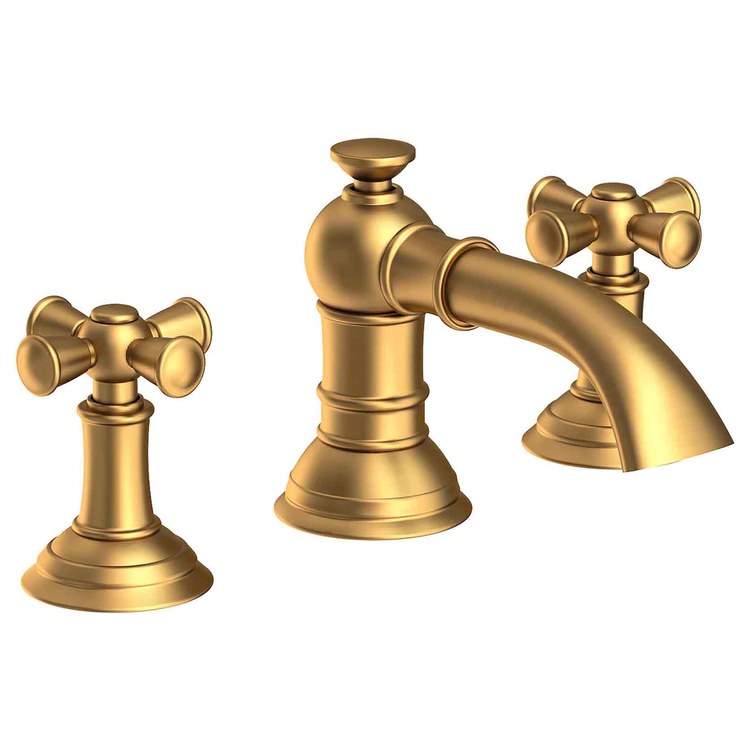 Aylesbury Two Handle Widespread Bathroom Faucet with Drain - Frankwebs