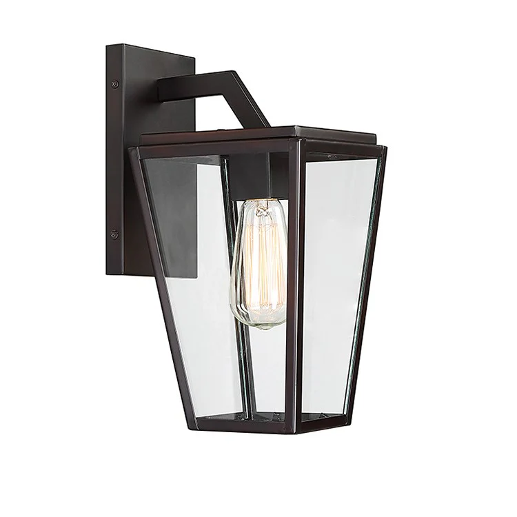 Milton Single-Light Outdoor Wall Mount Lantern - Frankwebs