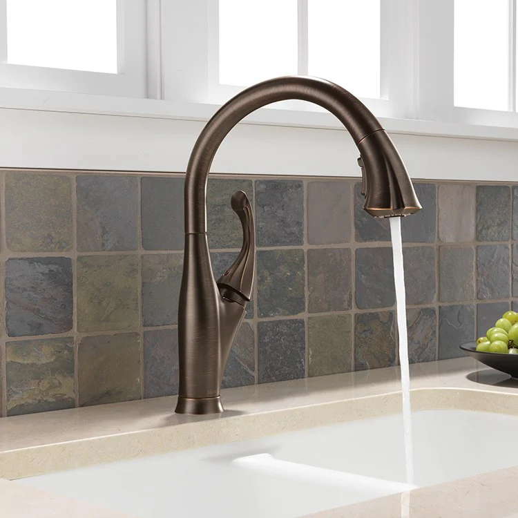 Addison Single Handle Pull Down Kitchen Faucet - Frankwebs