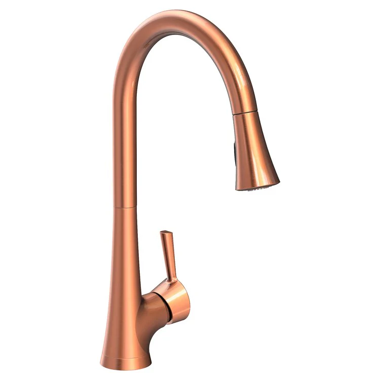 Kitchen Faucet Vespera 1 Lever ADA Matte White Pull Down Spout Height 10 Inch 1.8 Gallons per Minute - Frankwebs