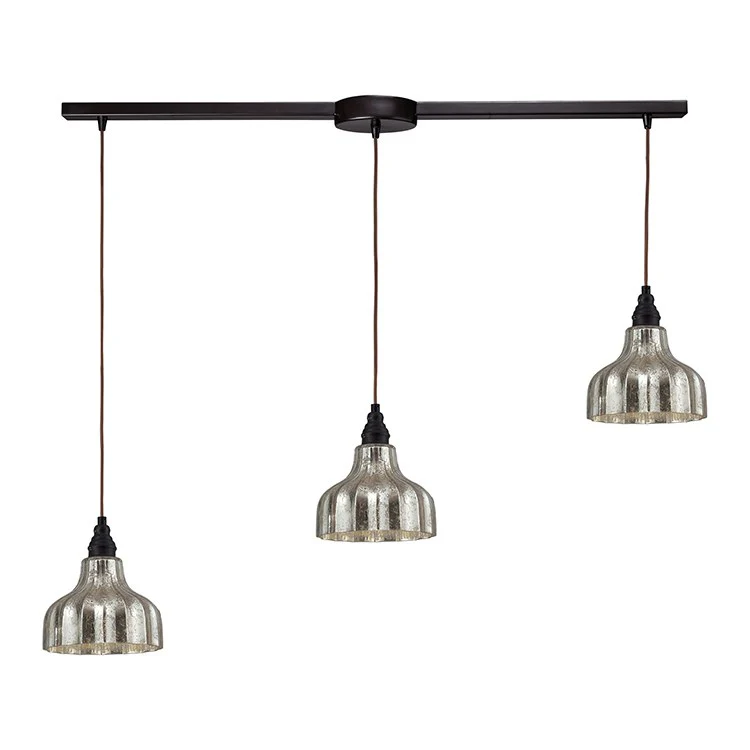 Danica Three-Light Linear Pendant - Frankwebs
