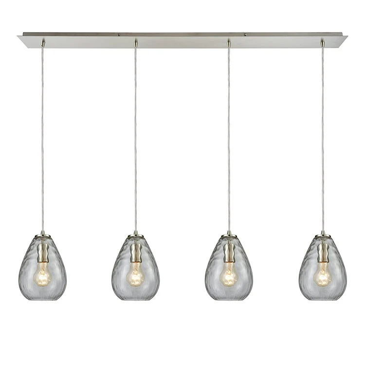 Lagoon Four-Light Linear Pendant - Frankwebs