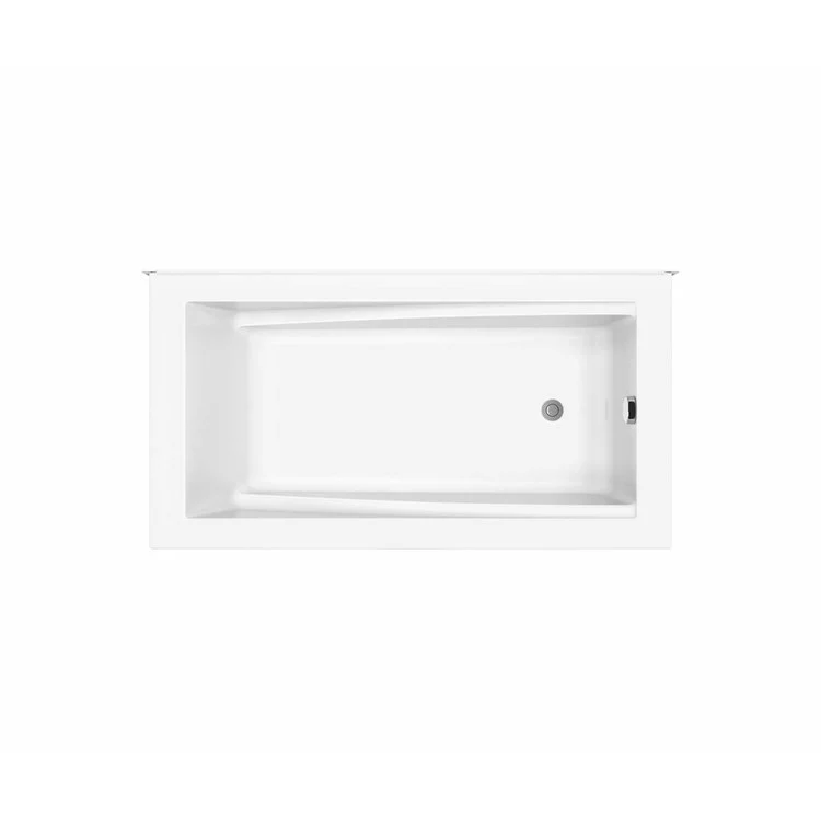 Tub Modulr 60 x 32 Inch Corner Left with Armrest White Acrylic - Frankwebs