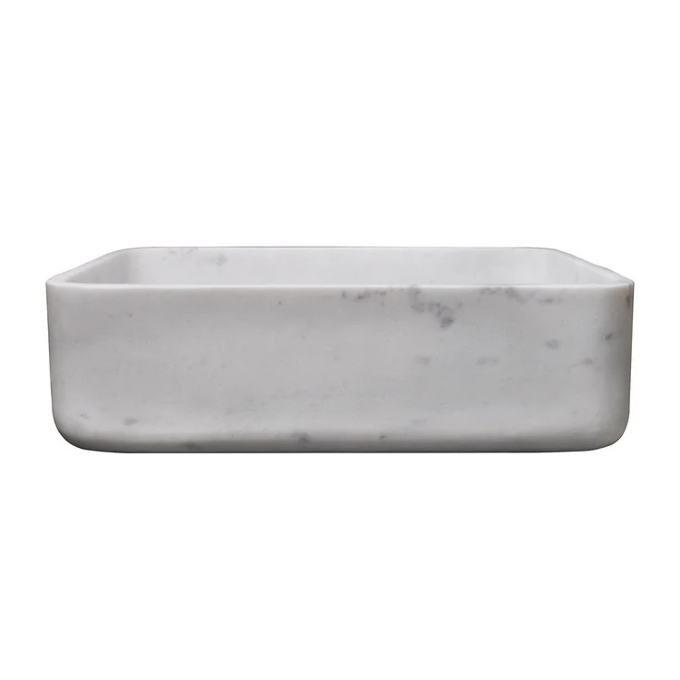 Vessel Maxton Rectangle Honed 18 Inch King Gold Marble - Frankwebs