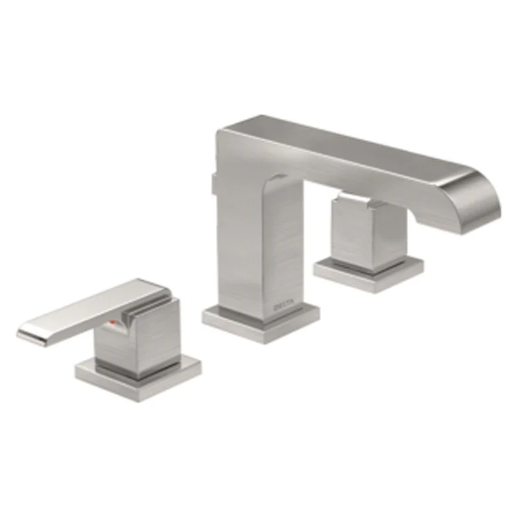 Ara Two Handle Widespread Bathroom Faucet with Drain - Frankwebs