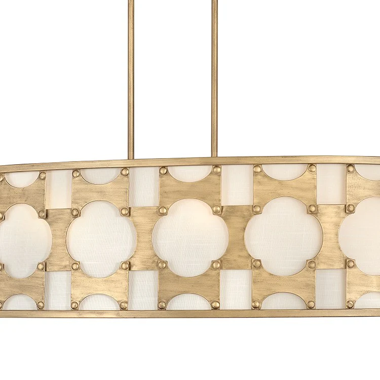 Carter Six-Light Linear Chandelier - Frankwebs