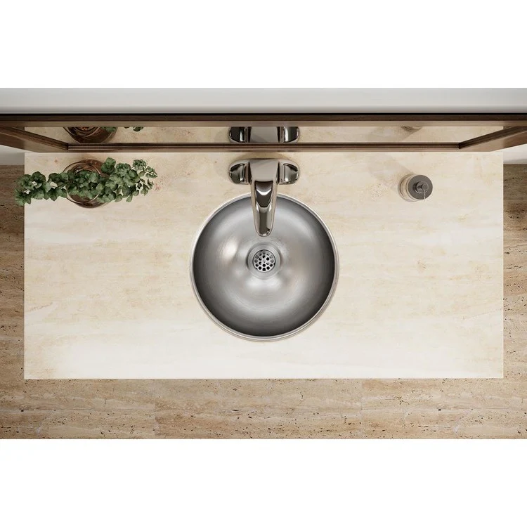 Sink Bowl Asana Single Bowl Undermount with Reveal 14.375 x 6 Inch Lustrous Satin - Frankwebs