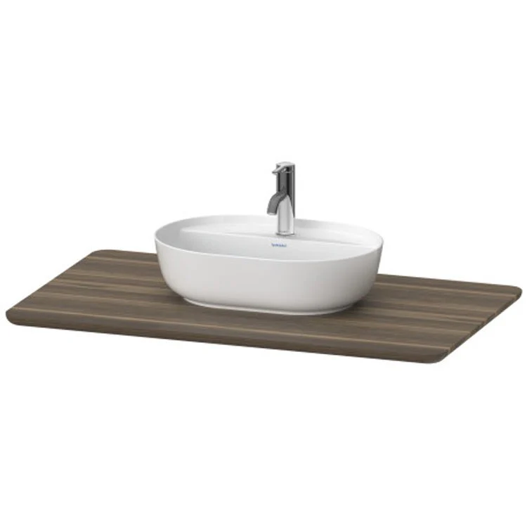 Lavatory Console Luv American Walnut Single Basin Massive 23-3/8 x 38-7/8 Inch - Frankwebs