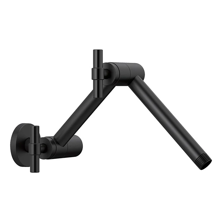 Litze Replacement Dual-Joint Shower Arm with Flange - Frankwebs